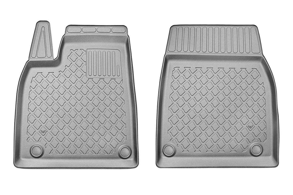 Tesla Rubbermatten passend voor  Model X Facelift SUV/5 01.2021-; 5/6/7 seats; full set front (FSF)