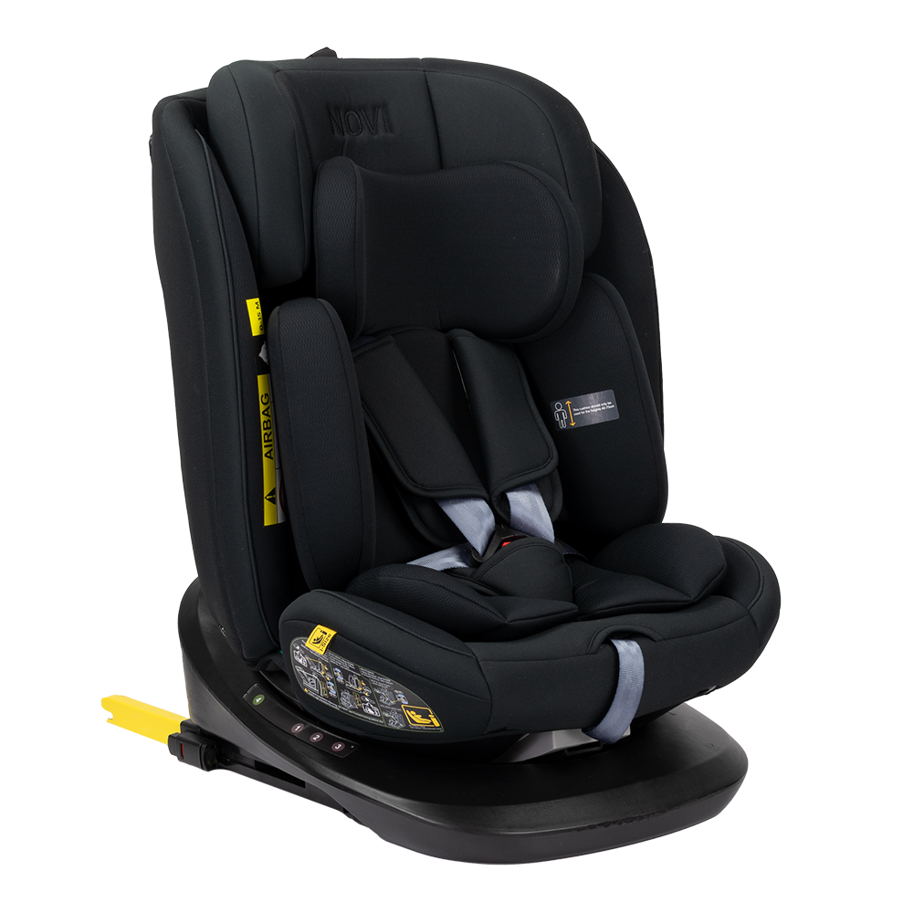 Novi Baby Autostoel  Goliath Premium I-Size Rotation All Black