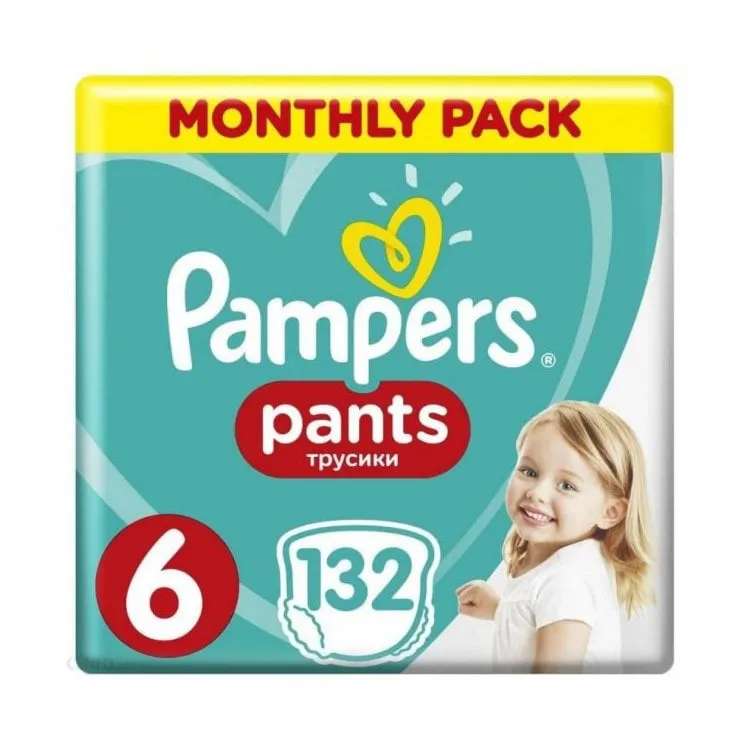 Pampers - Pants Junge/Mädchen 6 132 Stück(e)