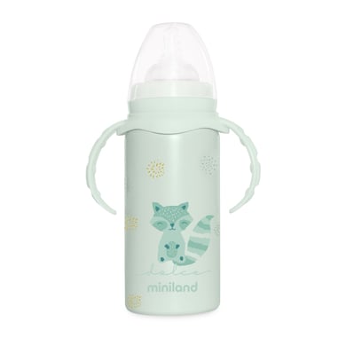 Miniland Thermos babyfles, thermobaby mint 240ml