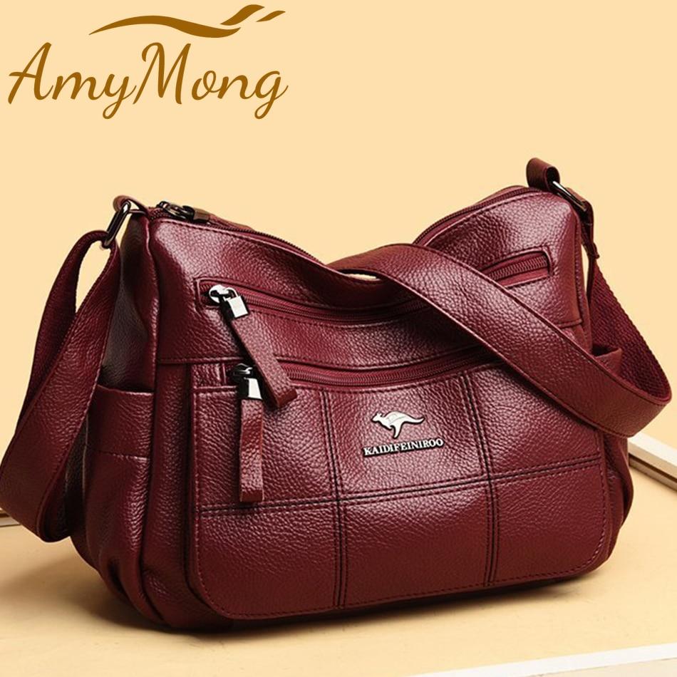 Idealife Echt merk lederen Sac luxe handtassen portemonnee damestassen designer schouder crossbody messenger bags vrouwelijke 2021 waterdichte tas