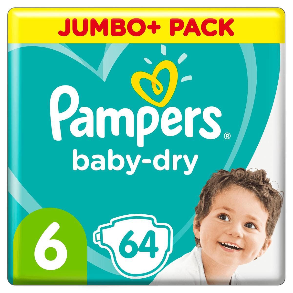 Pampers Baby Dry Maat 6 - 64 Luiers