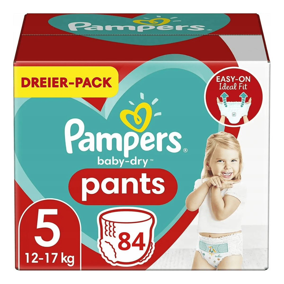 Pampers Baby Dry Pants Maat 5 - 84 Luierbroekjes
