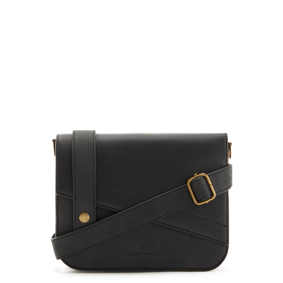 Violet Hamden Essential Bag Dames Crossbody tas Kunstleer - Zwart