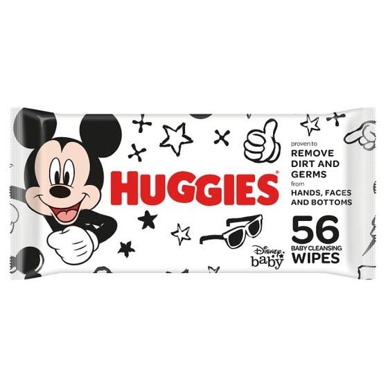 Huggies  Billendoekjes - All Over Clean - Mickey Mouse - 1 x 56 - 56 stuks