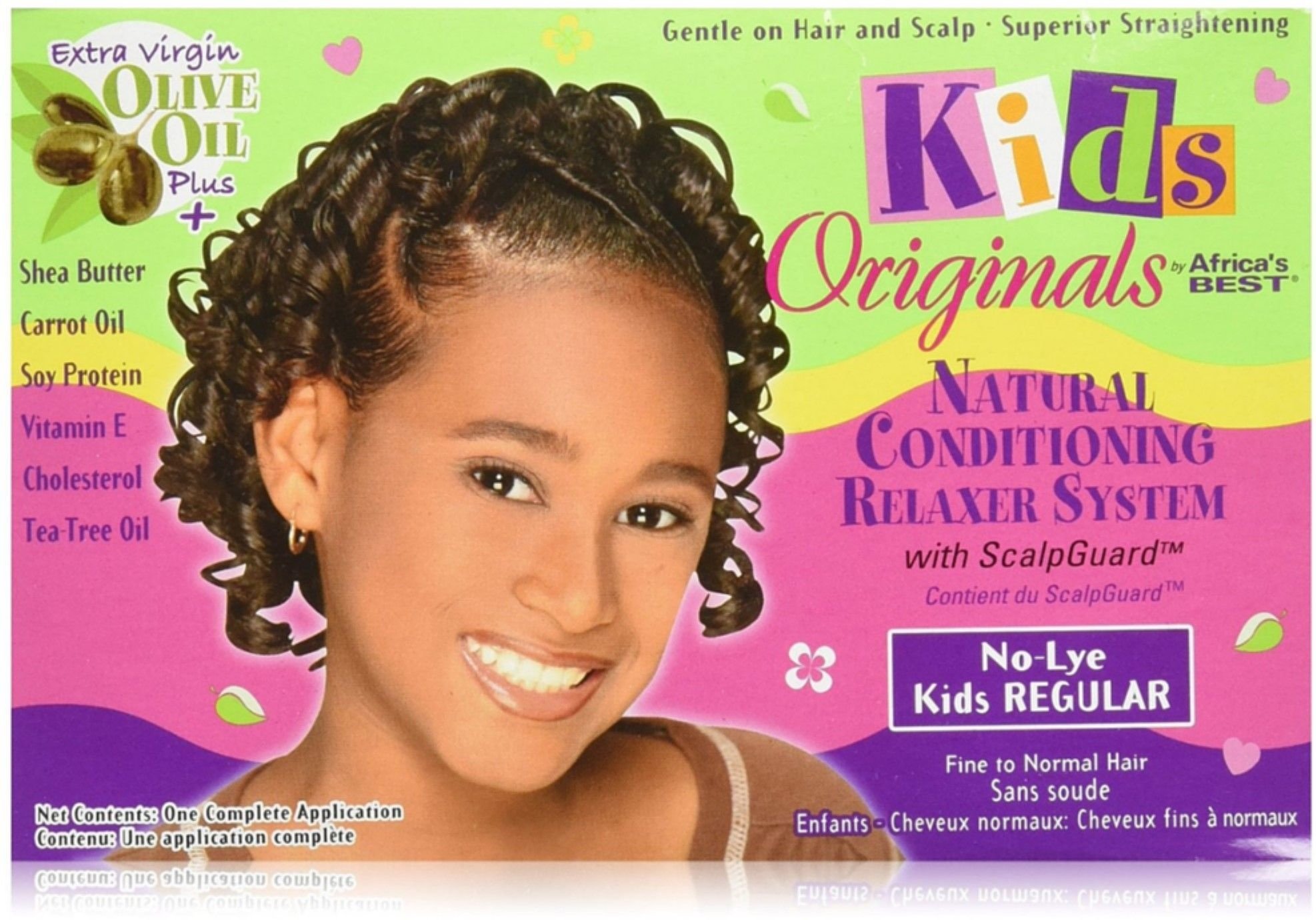 Africa's Best  Kids Originals - Natural Conditioning Relaxer Kit - 1 Complete behandeling