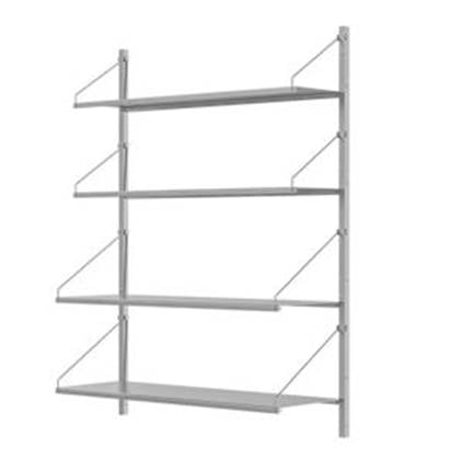 Frama Shelf Library H1084 Single wandkast roestvrijstaal