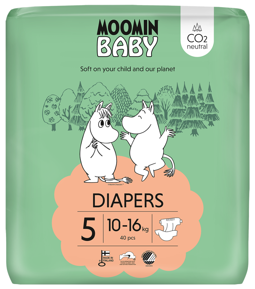 Muumi Moomin Baby Luier Maat 5 Maxi Plus