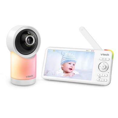 vtech  Video babyfoon RM 5766 Connect met 5 HD LCD-scherm WiFi en pan-tilt-zoom camera