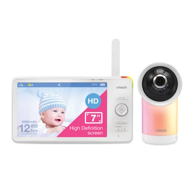 vtech  Video babyfoon RM 7766 Connect met 7 HD LCD-scherm WiFi en pan-tilt-zoom camera