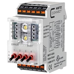 metzconnect Metz Connect BMT-F-DO4 BACnet MS/TP MS/TP-Modul 24 V/AC, 24 V/DC 200mA Anzahl Ausgänge:4 x Inhalt 1