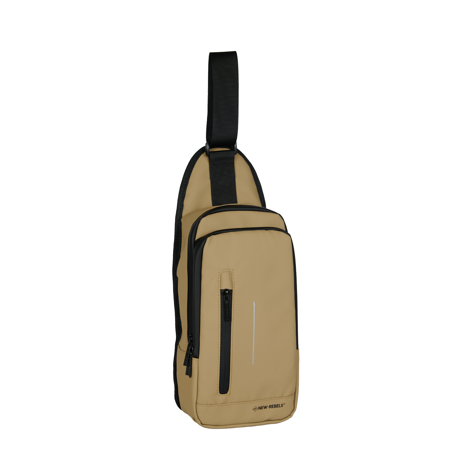 New Rebels Taunton Fargo Taupe 8L Crossbody Tas Waterafstotend