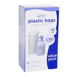 UBBI Plastic zak 25 stuks, verpakking van