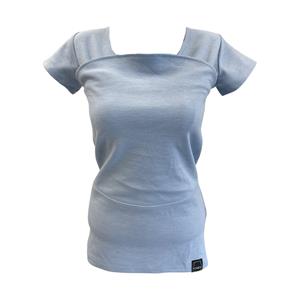 Womboo Buidelshirt - Vrouw - Maat M - Lichtblauw