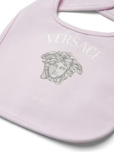 Versace Kids Slabbetje met Medusa-print - Roze