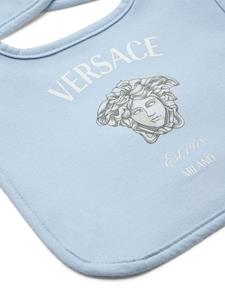Versace Kids Slabbetje met Medusa-print - Blauw