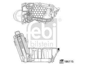 Bmw Behuizing, oliefilter febi Plus