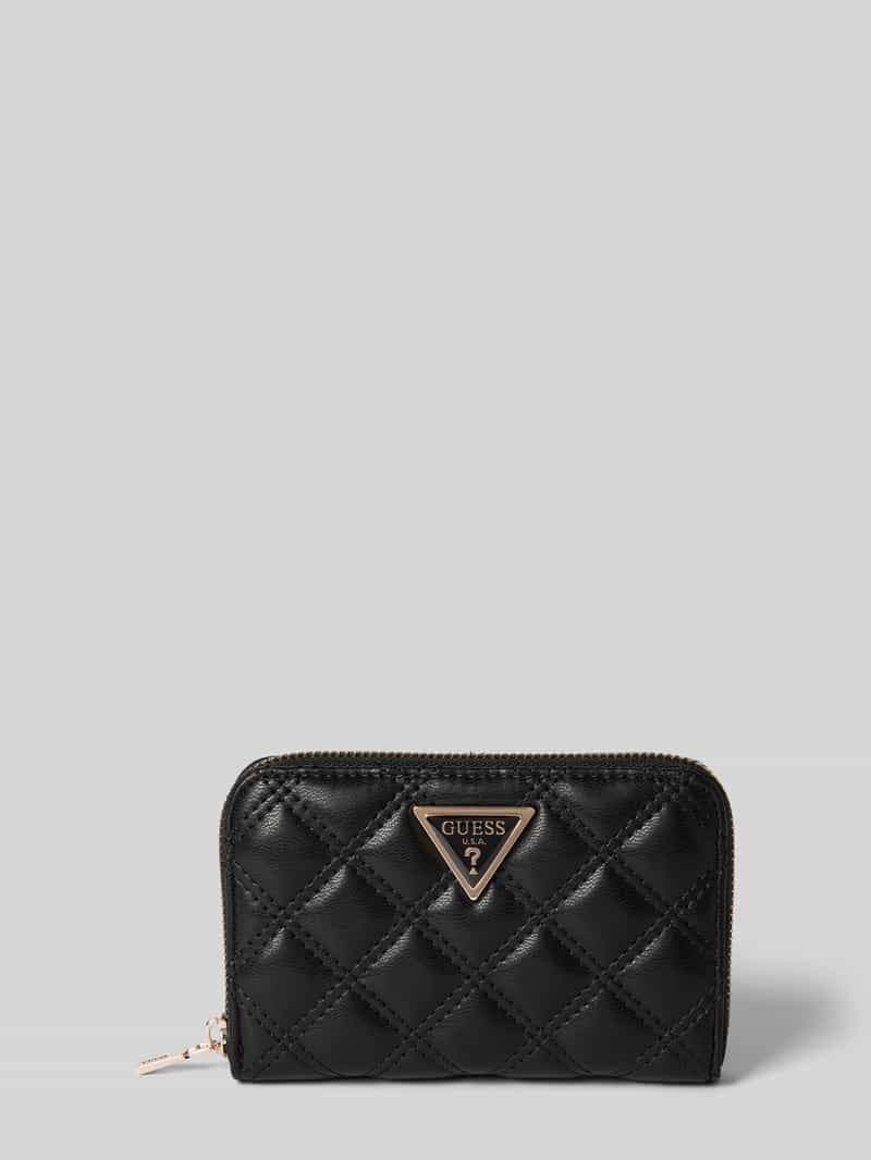 Guess Portemonnee met labelapplicatie, model 'GIULLY'