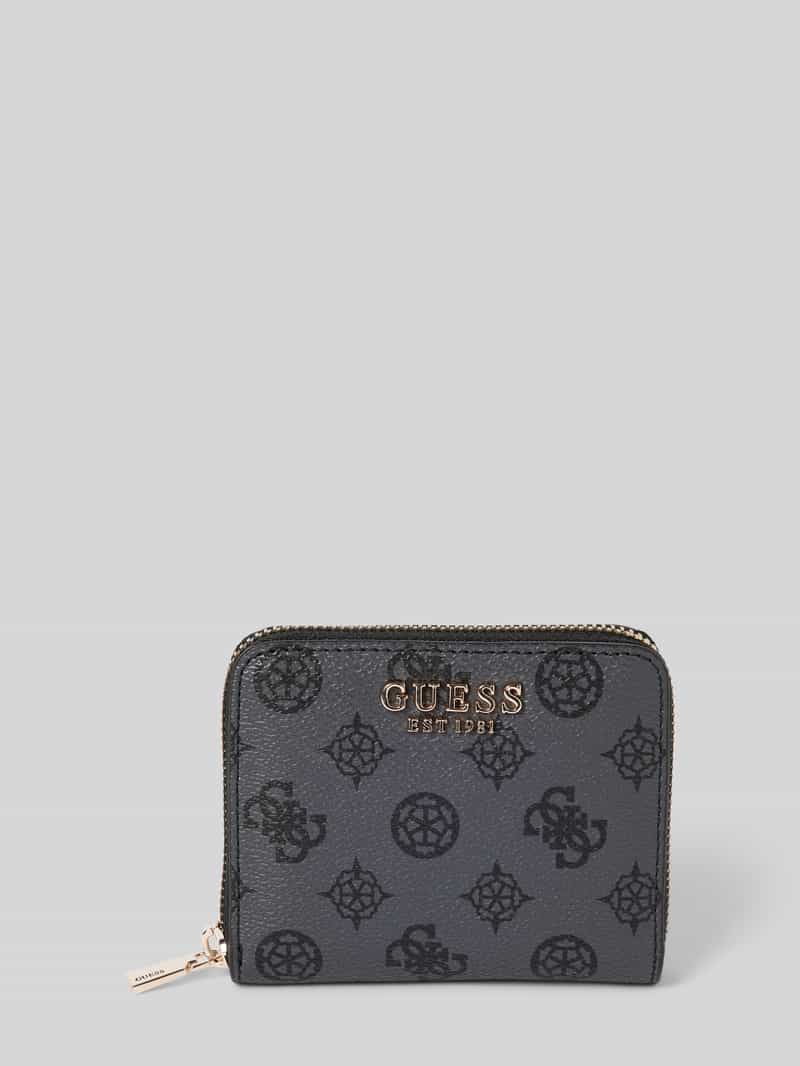 Guess Portemonnee met labelapplicatie, model 'LAUREL'