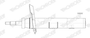 MONROE Stoßdämpfer MERCEDES-BENZ G8666 1183230400,1183230600,1183230800 Federbein,Stossdämpfer