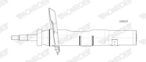 MONROE Stoßdämpfer MERCEDES-BENZ G8669 1773230100,1773230900,1773231100 Federbein,Stossdämpfer 1773232700