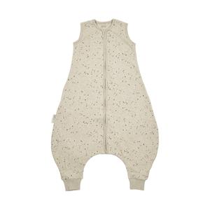 Meyco Rib Mini Spot Jumper Slaapzak - Zomer - 80 cm - Sand Melange