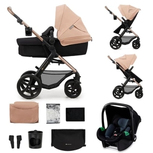 Kinderkraft 3 in 1 MOOV CT MINK PRO GREY kinderwagen