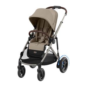 Cybex E-Gazelle S Kinderwagen - Taupe - Almond Beige / Beige