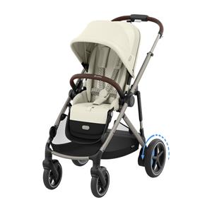 Cybex E-Gazelle S Kinderwagen - Taupe - Seashell Beige / Light Beige