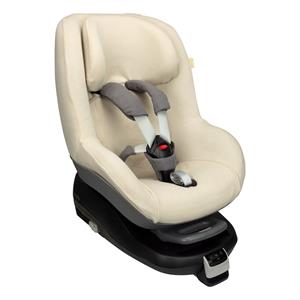 Ukje Autostoelhoes voor Maxi Cosi Pearl Beige Wafeltje | Hoes Pearl - Maxi Cosi Hoes Groep 0-1 - Zacht Katoen&Wasmachine veilig - Perfecte Pasvorm