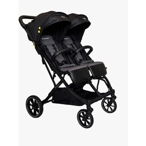 X-lander Double Broer en zus kinderwagen X-Double Black