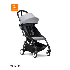 Stokke YOYO3 Kinderwagen - Black Frame - Stone