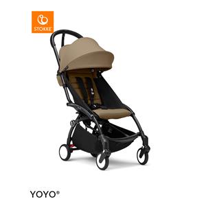 Stokke YOYO3 Kinderwagen - Black Frame - Toffee