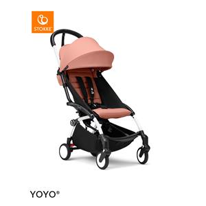 Stokke YOYO3 Kinderwagen - White Frame - Ginger