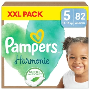 Pampers Junior Harmonie luiers maat 5 , 11+ kg, XXL pak (1x 82 luiers)