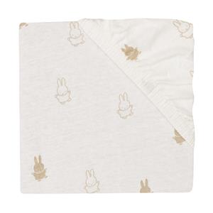 Jollein Miffy Hoeslaken Jersey - 40/50 x 80/90 - Olive Green