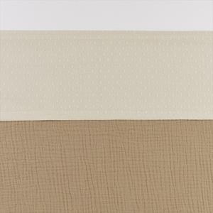 Meyco Baby Plume Ledikantlaken - 100 x 150 cm - Soft Sand