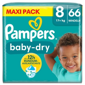 Pampers Windel Baby Dry Größe 8 Extra Large, Maxi Pack