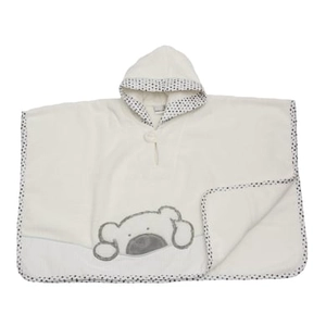 Bebes Collection Be Be 's Collection Poncho met Capuchon Big Willi grijs