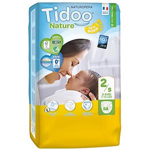 TIDOO Nature Luiers Maat 2 - Mini 3-6kg