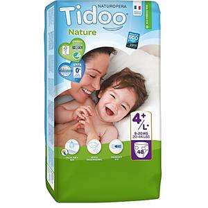 TIDOO Nature Luiers Maat 4+ 9-20kg