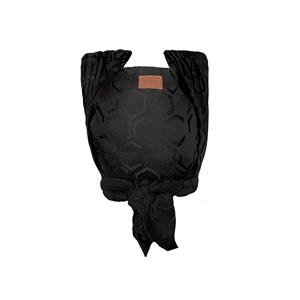 ByKay Woven Wrap Deluxe Draagdoek - Jaquard Black - Maat 6