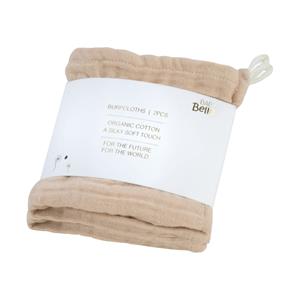 Baby Bello Hydrofiel Monddoek - 2 Stuks - Toasted Almond