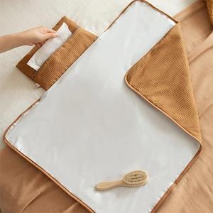 Nobodinoz tipi en accessoires Verschoningsmatje Mozart Caramel - Nobodinoz