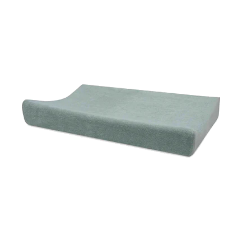 Jollein Aankleedkussenhoes - 2 Stuks - 50 x 70 cm - Badstof - Sea Green