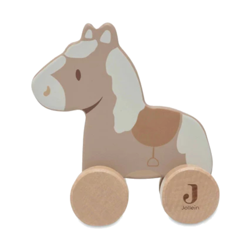 Jollein Nostalgic Ride Houten Paard Op Wieltjes