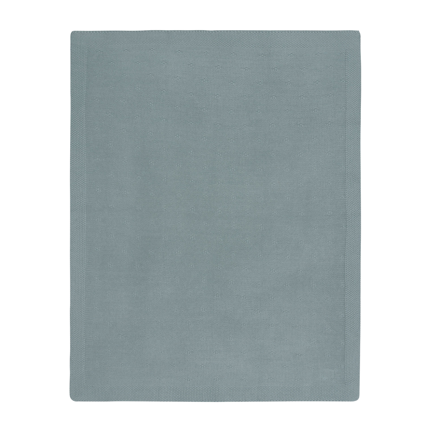 Jollein Cosy Knit - Ledikantdeken - 100 x 150 cm - Sea Green