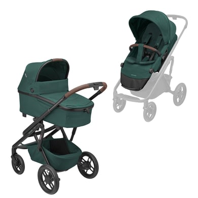 Maxi Cosi Pram Purple XP Plus Essential Green