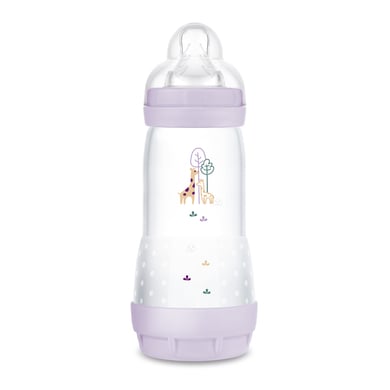 MAM Babyfles Easy Start Anti-Koliek Mat 320 ml vanaf 0 maanden, giraffe