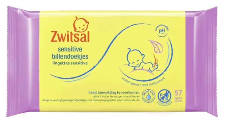 Zwitsal Sensitive Billendoekjes